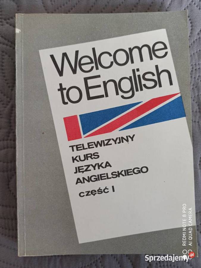 WELCOME TO ENGLISH czI red Anna Moraczewska miękka Kultura i Rozrywka Warszawa