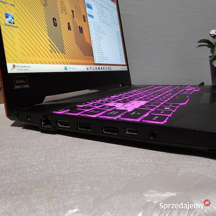 Asus TUF Gaming Ryzen 5 120Hz GTX1650 4GB16GB małopolskie Gorlice