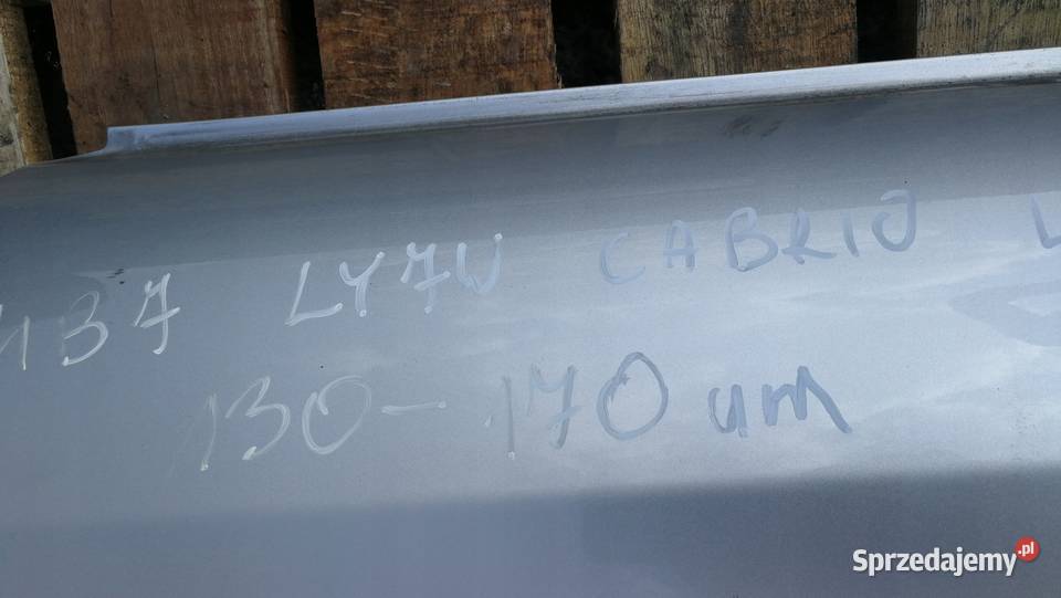 DRZWI LEWE AUDI A4 B7 CABRIO LY7W 130170 UM Przystajń