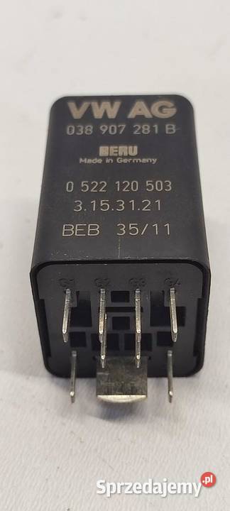 AUDI A4 B8 PRZEKAŹNIK ŚWIEC ŻAROWYCH 038907281B osobowe sprzedam