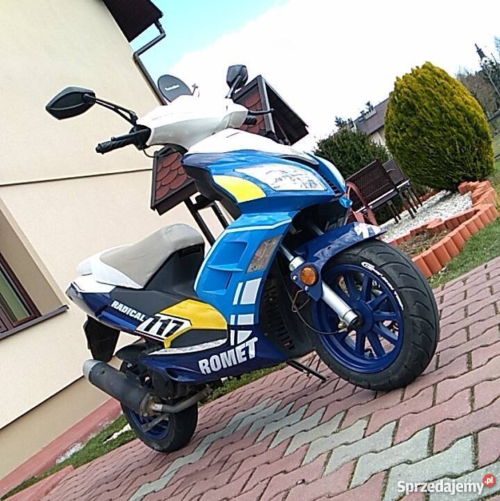 Romet 717 Radical OKAZJA bagażnik Uszew