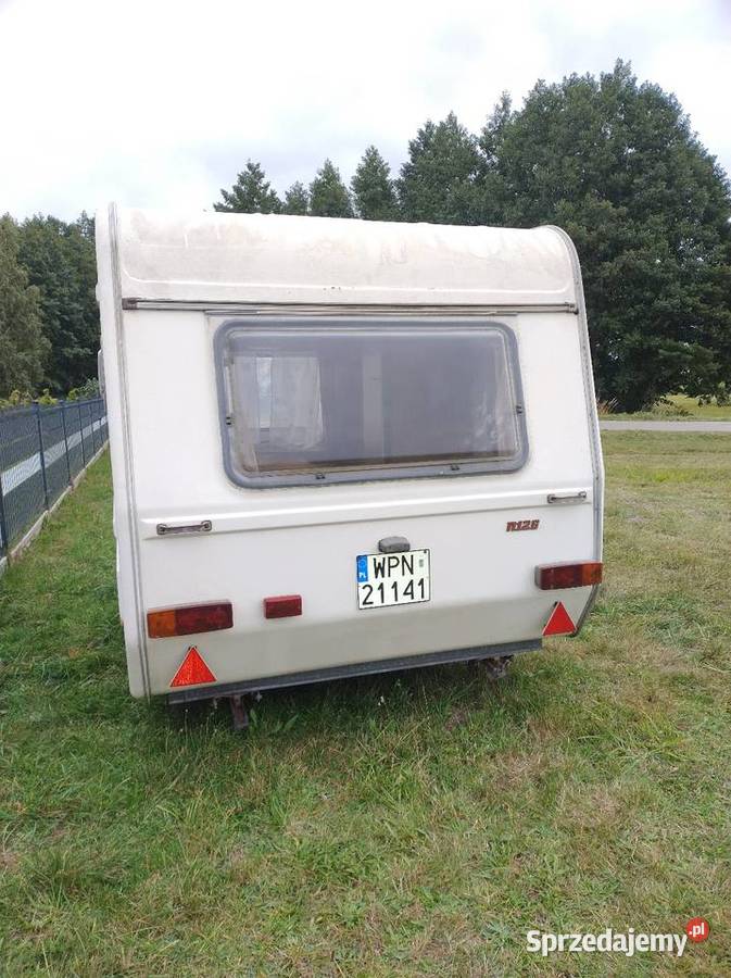 Przyczepka NIEWIADÓW n126 N dokumenty Kempingowe Przemkowo