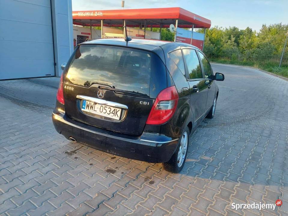 Mercedes Benz klasa A200 wersja Avangarde 2009 4/5 Wołomin