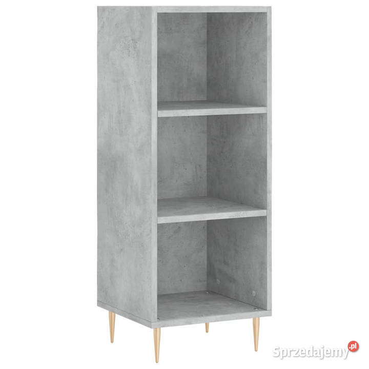 Wysoka szafka szarość betonu 345x34x180 sprzedam