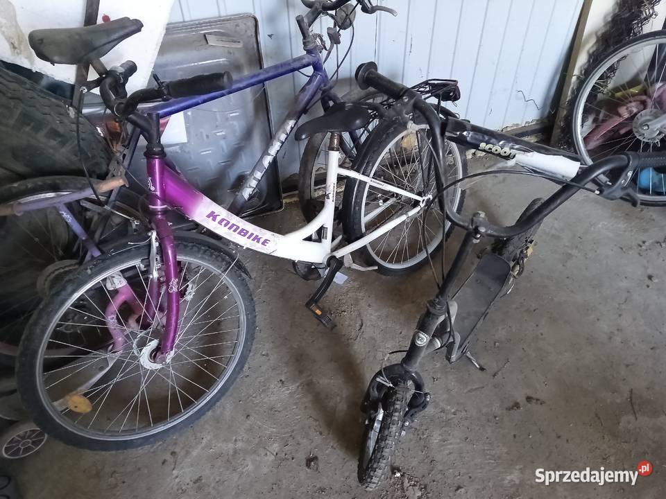 Sprzedam rowery widoczne koła 20 i 24 Dziecięce podkarpackie Lubaczów