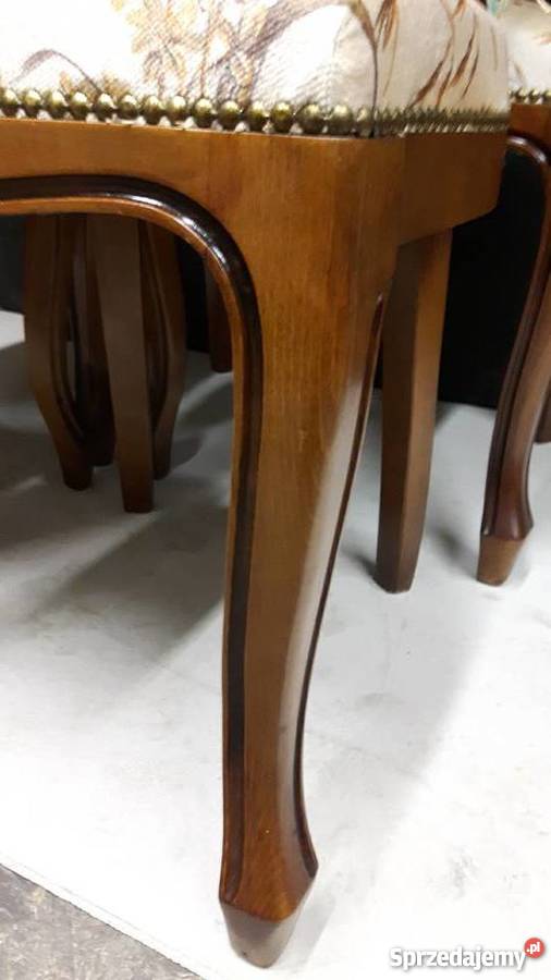 Stylowe krzesła ludwikowskie 4 wielkopolskie Piła