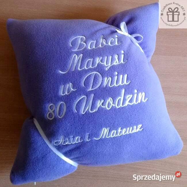 Prezent okrągłe 80 URODZINY osiemdziesiątkę