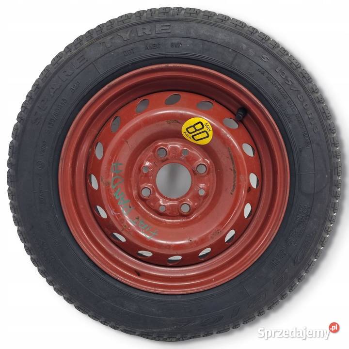 KOŁO DOJAZDOWE Lancia Fiat Panda 13580 B13 R13 Chełm