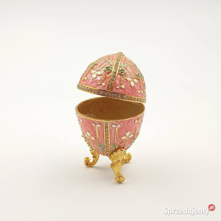 Jajko jajo faberge pojemniki szkatułka Zawiercie