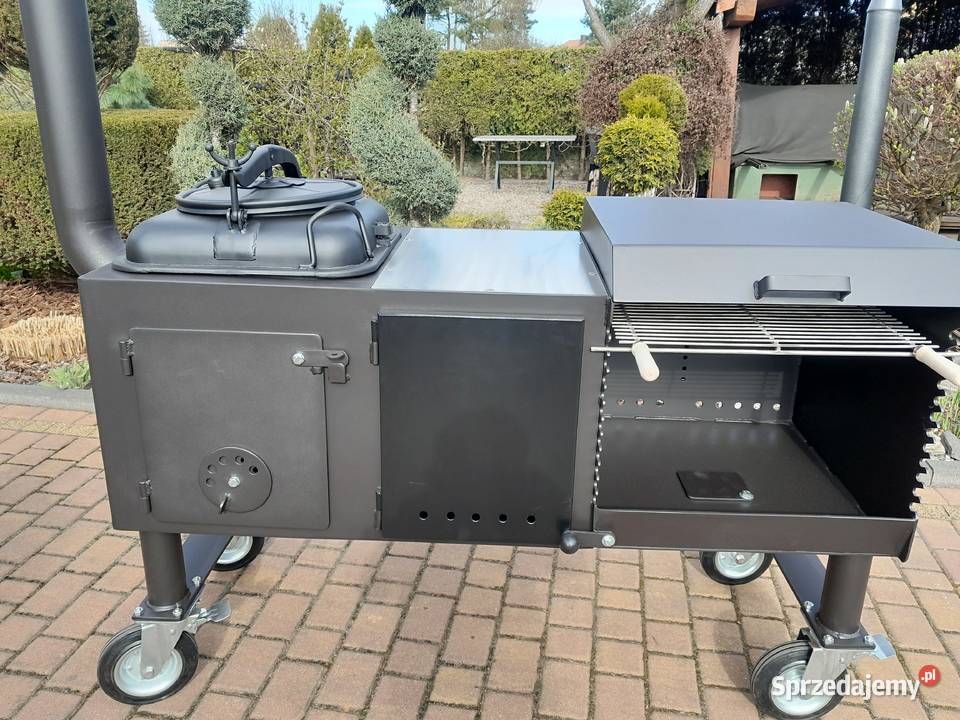 Gastronomiczny grill cateringowy blacha 5 mm Grille węglowe Damasławek