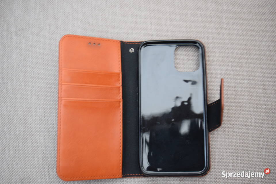 Skórzane Etui z Klapką IPHONE 11 PRO Okazja Olsztyn
