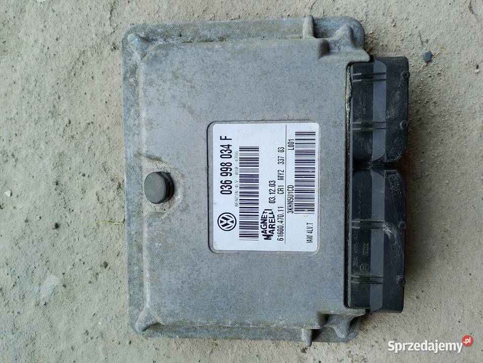 Sterownik 036 998 034 F do VW Lupo osobowe Szczerców