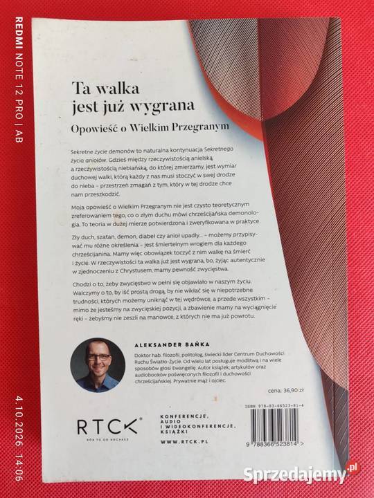 Sekretne życie demonów Aleksander Bańka Tom 2 śląskie Katowice sprzedam