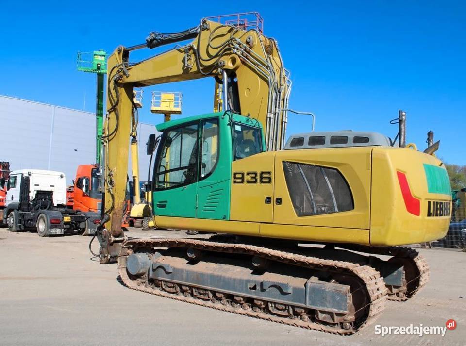 Koparka gasienicowa Liebherr R 936NLC Vat jest0 mazowieckie Warszawa