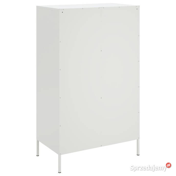 Szafka biała 68x39x113 stal WM842969