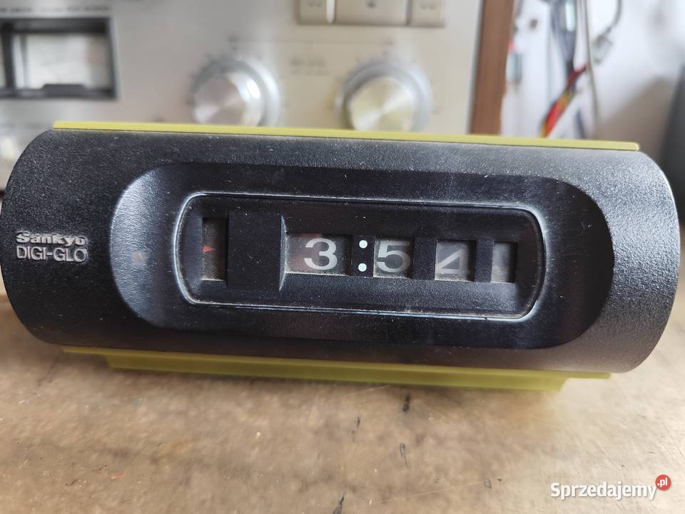 japoński zegarek budzik Sankyo 423 Grabowo