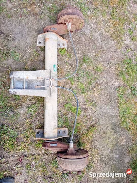 Ośka Alko Oś B1009 Hamowana wielkopolskie Kalisz