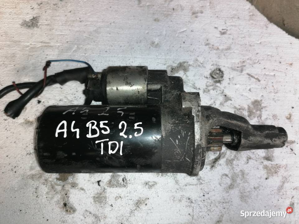 Rozrusznik Audi A4 B5 25TDI Części samochodowe Wisznice sprzedam
