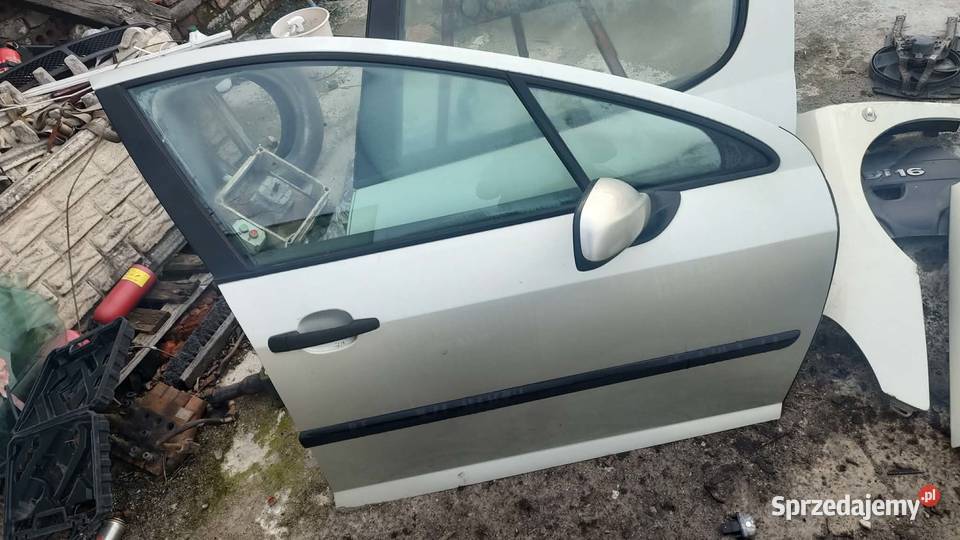 Drzwi kompletne lewe prawe przód tył Peugeot 407 Książ Wielkopolski