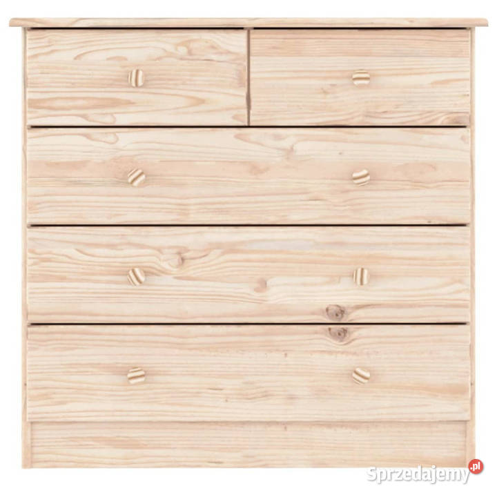Komoda ALTA 77x35x73 drewno sosnowe WM353921 mazowieckie Warszawa sprzedam