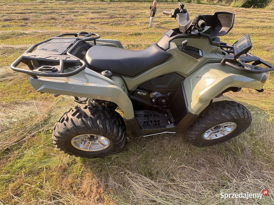 Canam outlander 570 650 homologacja T3b 5100km małopolskie Pcim