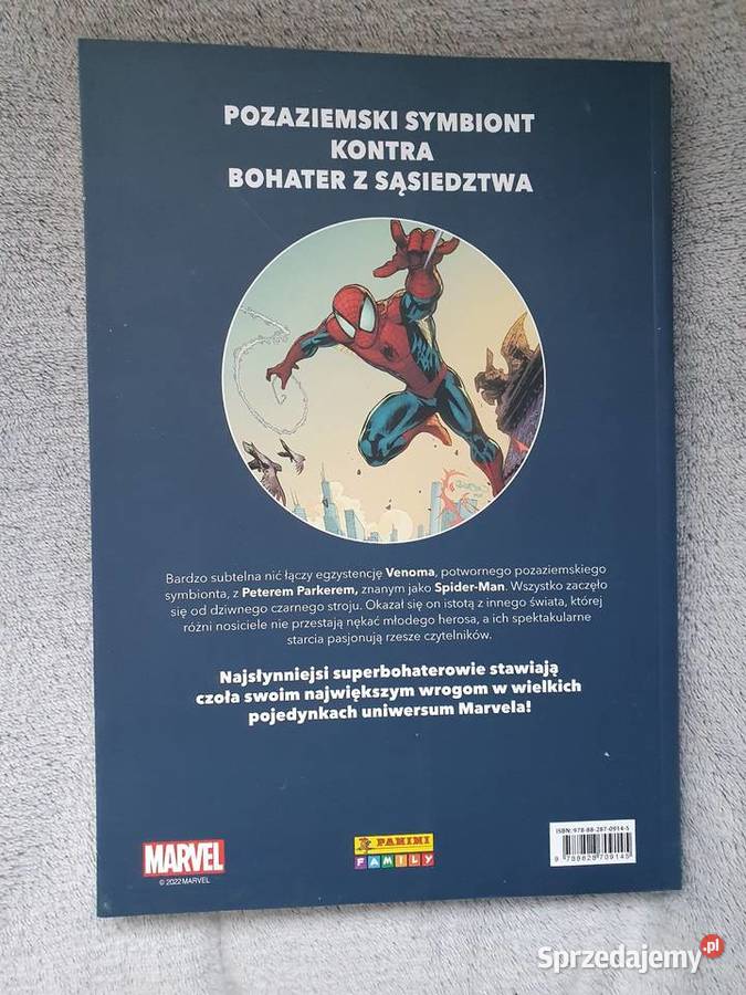 Venom kontra SpiderMan Wielkie Pojedynki Marvela Komiksy Gdynia
