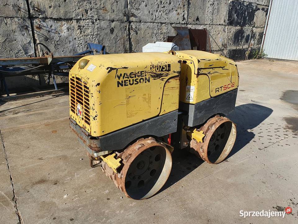 Walec okołkowany Wacker Neuson RT82SC2 2011 r Mszana Dolna