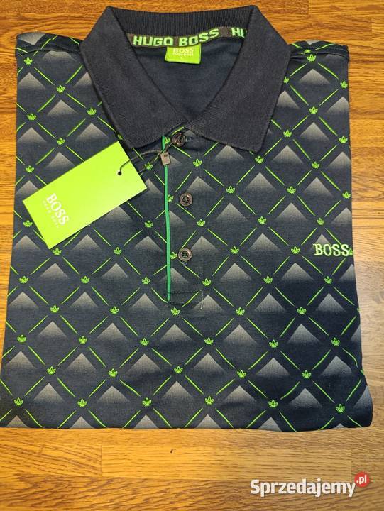 Granatowe polo BOSS L sprzedam