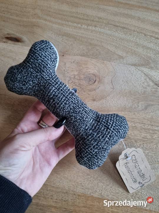 Dwukolorowa zabawka z piszczałką pieska Nowa Warszawa