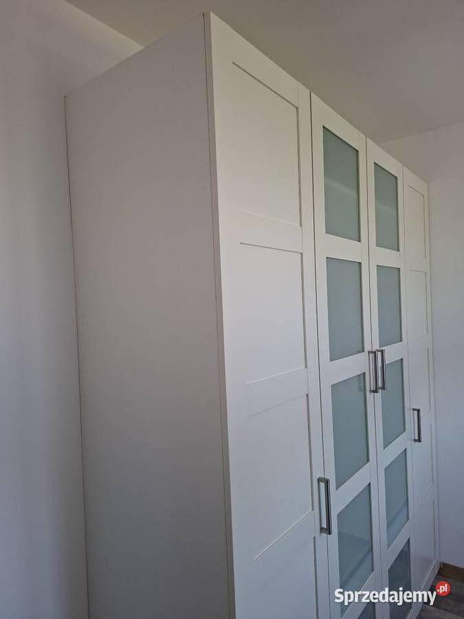 Szafa 3częsciowa szer 20m IKEA biały połysk Małkinia Górna
