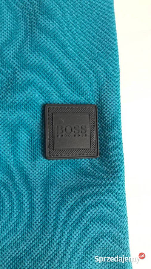 Bluzka polo Hugo Boss turkus Głuchołazy