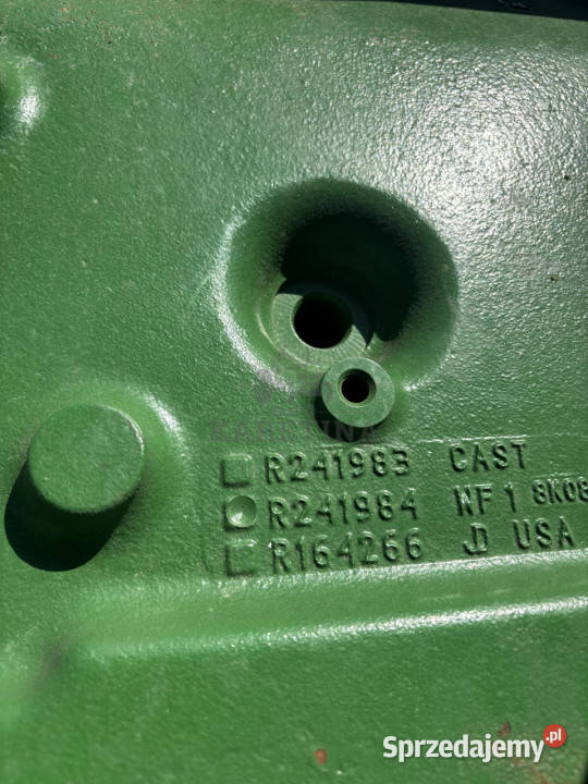 John Deere 7430 7530 7630 7820 7920 obudowa Pozostałe Jastrzębniki