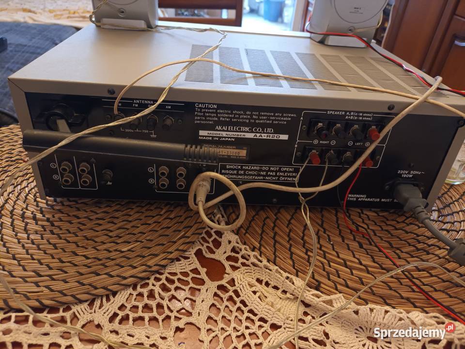 Amplituner Akai AAR 20 Sprawny ladny stan Tychy