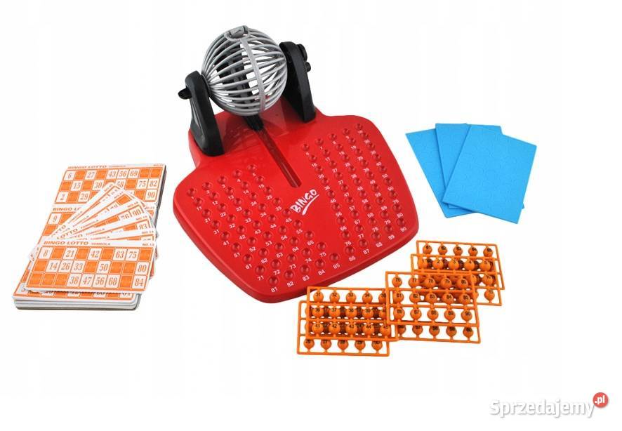 GRA RODZINNA BINGO loteria maszyna losująca