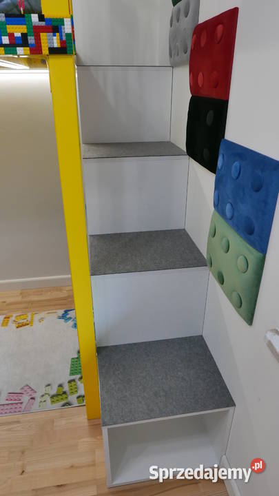 Drewniana antresola w stylu LEGO na wymiar Warszawa