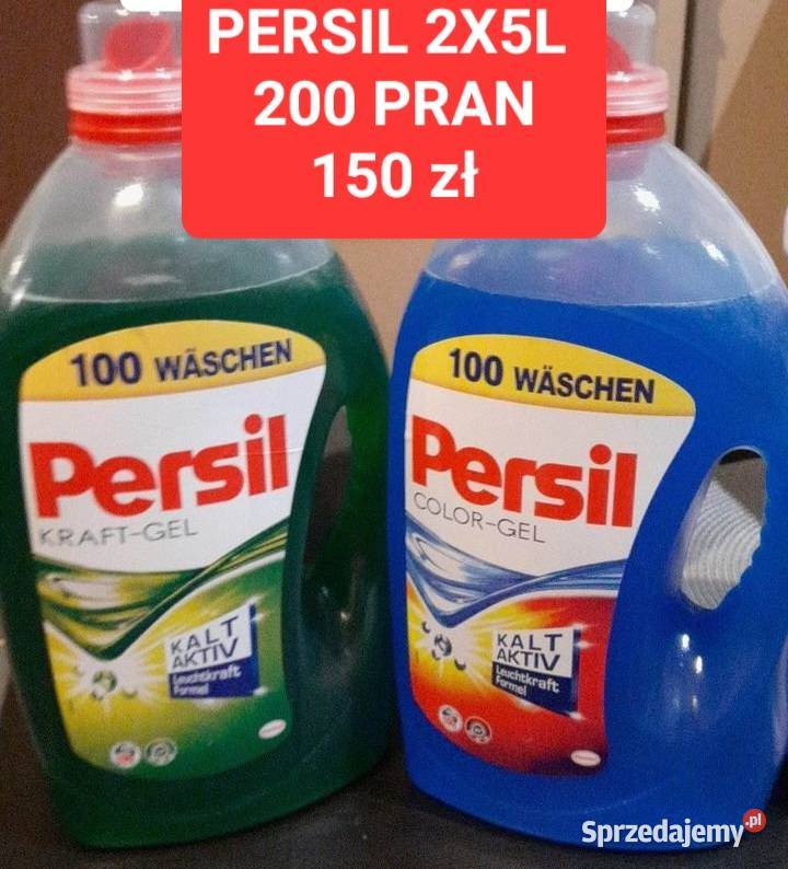 Ariel zel do prania 2x5L 2x100 pran sprzedam
