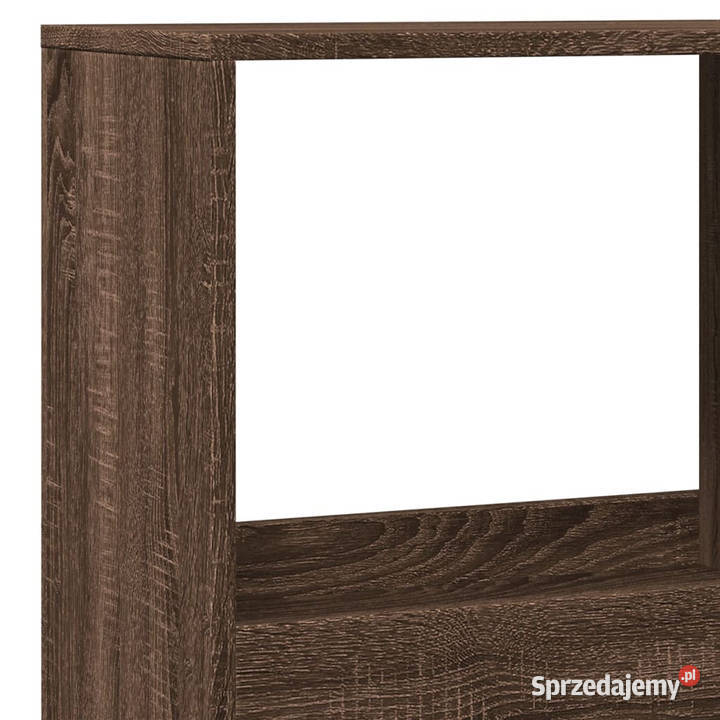Regał brązowy dąb 100x33x175 materiał Warszawa