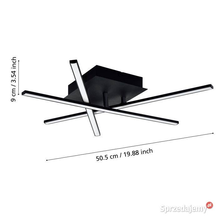 Lampa sufitowa EGLO 99315 Lasana 2 Profile sufitowe kujawsko-pomorskie Izbica Kujawska
