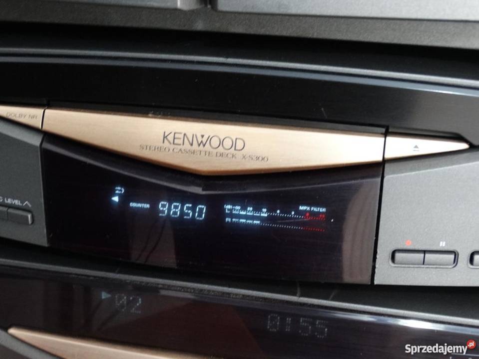Wieża Kenwood 4 segmenty pilot mocna WYSYŁKA Jasło