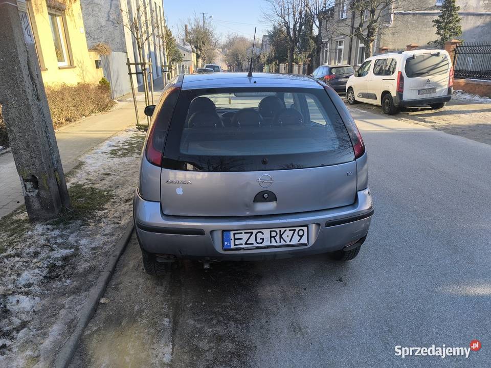 Opel Corsa 12 lift długie opłaty Zgierz