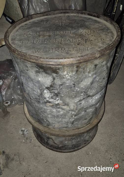 Beczka wehrmacht Wieleń
