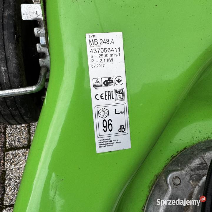 Kosiarka spalinowa Viking MB 248 kosz 2935 Lubin sprzedam