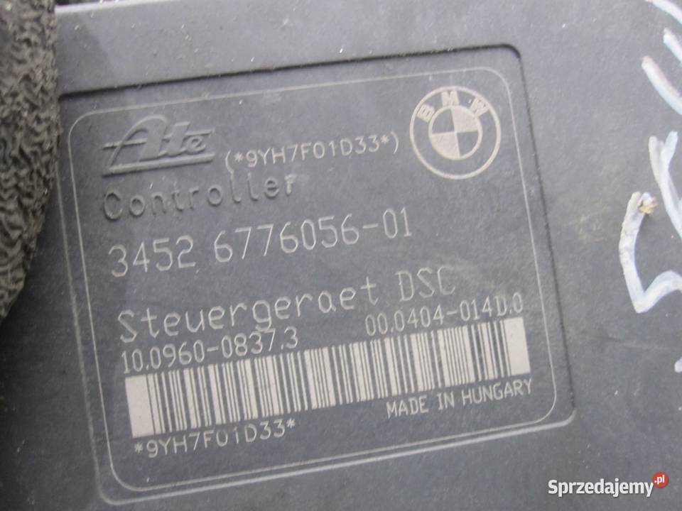 BMW E81 E87 LIFT 16 B 07r pompa ABS 6776055 Kielce sprzedam