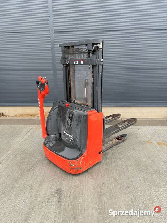 Linde L12 triplex 36m wózek paletowy z masztem Konin