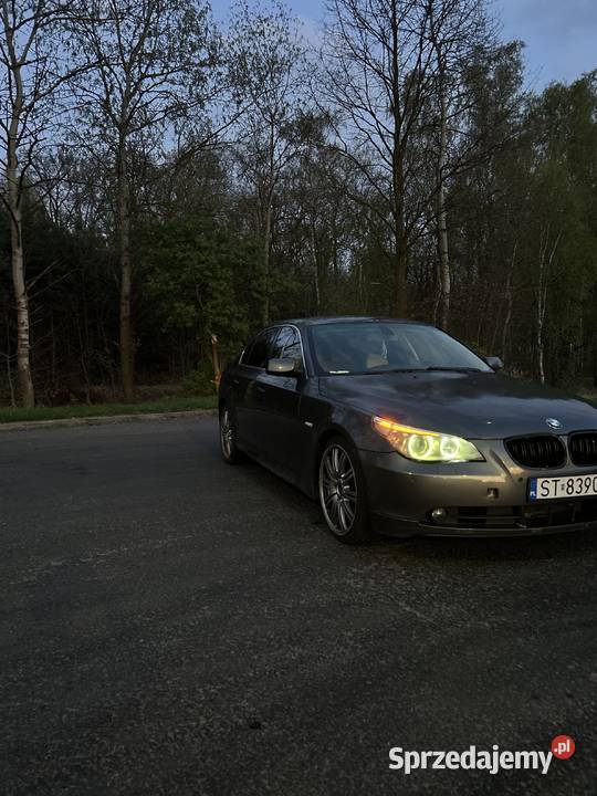 Sprzedam BMW e60 22 benzyna gaz śląskie Bieruń