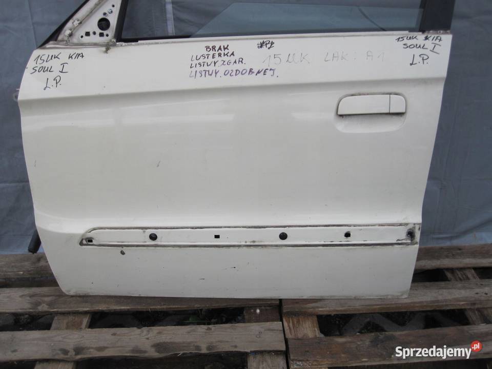 KIA SOUL I 09r drzwi lewe przód osobowe świętokrzyskie