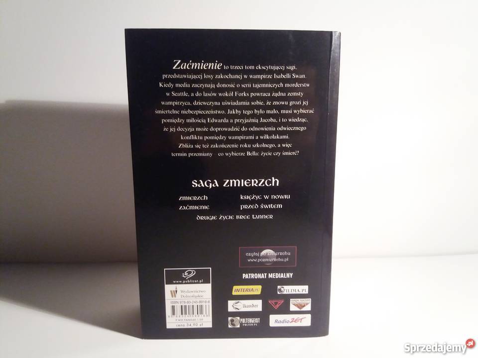 Stephenie Meyer Zaćmienie Tom III