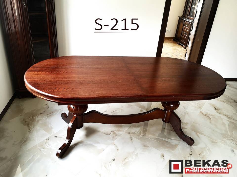 Stylowy Stół S215 Bańka 180230m Bekas Producent 180cm Włocławek