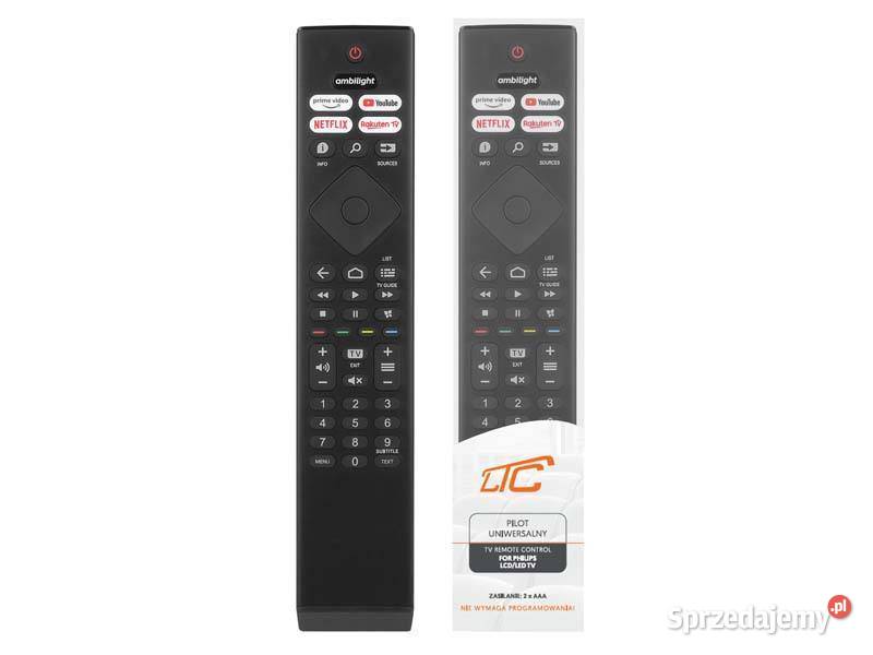 Pilot uniwersalny do TV Philips ambilight do