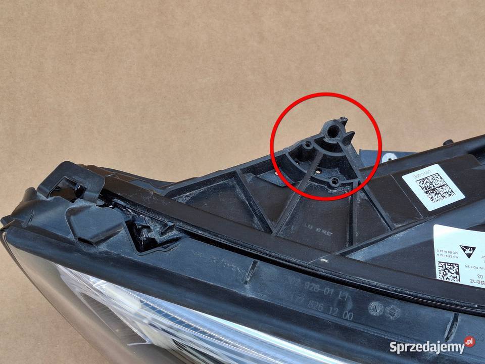 MERCEDES AKLASA W177 REFLEKTOR LEWY FULL LED Bieleń